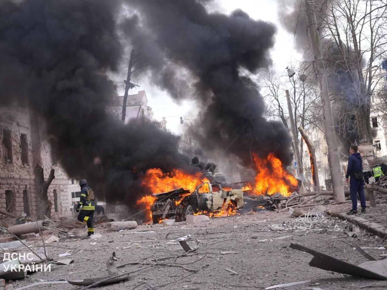 Удар по Сумам россияне нанесли баллистическими ракетами