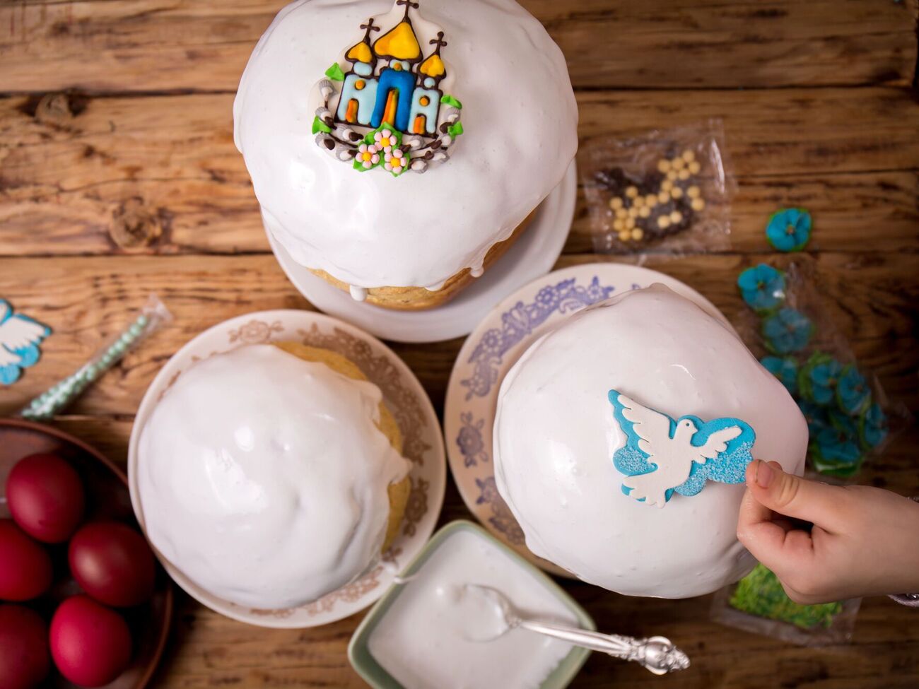 Глазур готують за два кроки