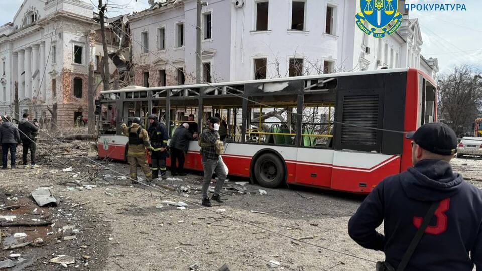 Удару по центру Сум росіяни завдали 13 квітня