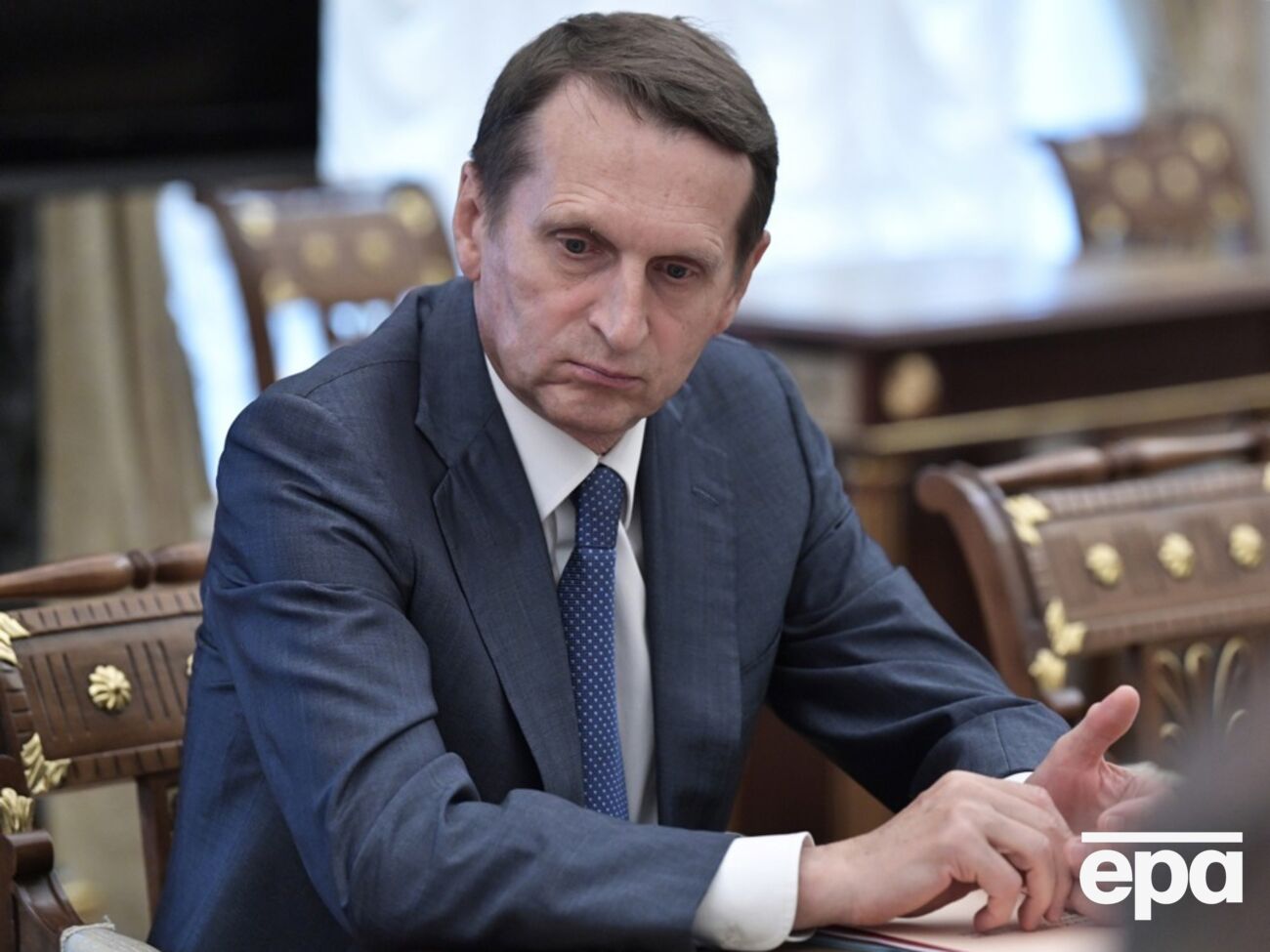 Нарышкин повторил требования Кремля о "демилитаризации и денацификации" Украины