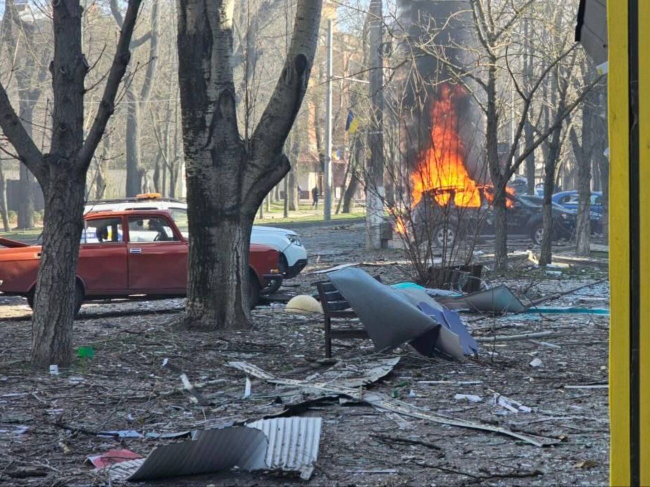 Россияне систематически обстреливают Херсон