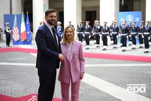 Мелони встретила Вэнса в своей резиденции Палаццо Киджи