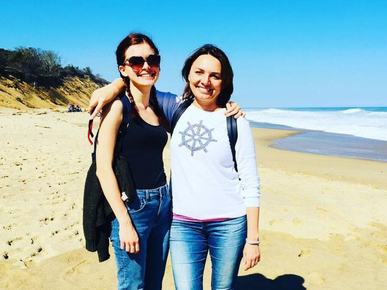 Окрім Нани, Мирослава Гонгадзе також має доньку Соломію. Нана і Соломія – близнючки