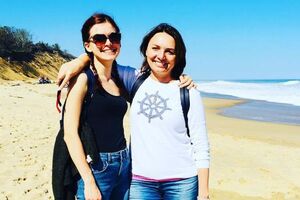 Окрім Нани, Мирослава Гонгадзе також має доньку Соломію. Нана і Соломія – близнючки