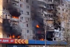 В Херсонской ГВА сообщили, что это второй случай за сегодня, когда войска атакуют жилые кварталы в Херсоне