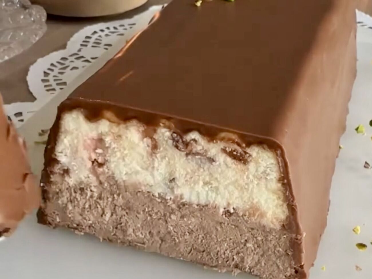 Этот львовский сырник сочетает цитрусовый вкус и нежность шоколада