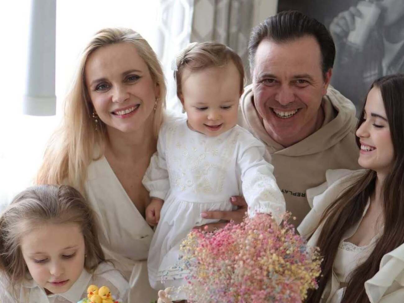 Ребрик вместе с семьей на Пасху посетили церковь