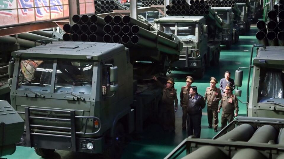 РСЗО М1991 испытывали в Северной Корее в мае 2024 года