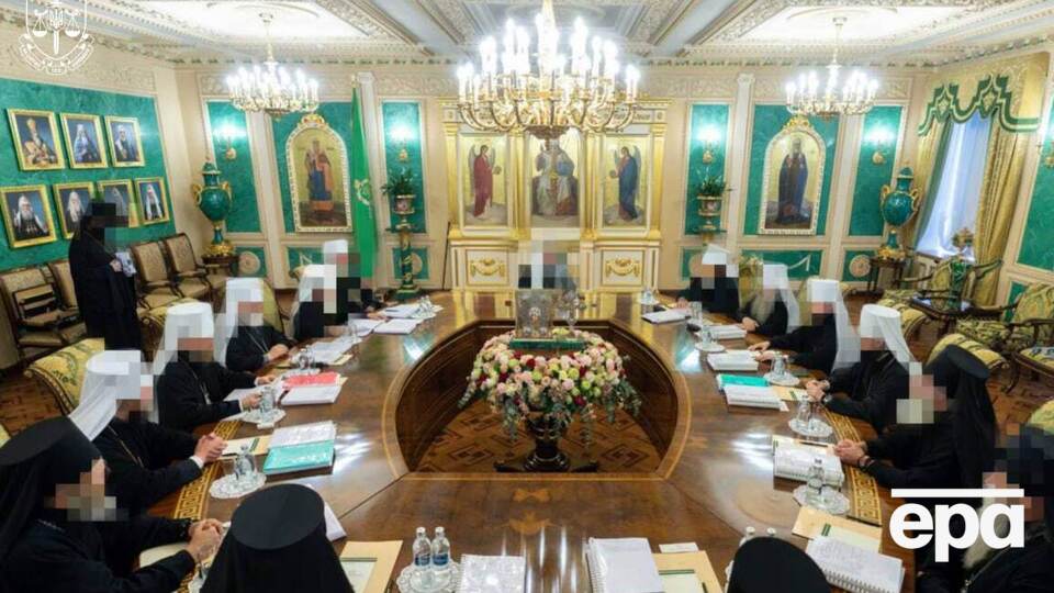 По данным следствия, митрополиты – члены священного синода Русской православной церкви (РПЦ) в 2022–2024 годах способствовали захвату имущества украинских церквей