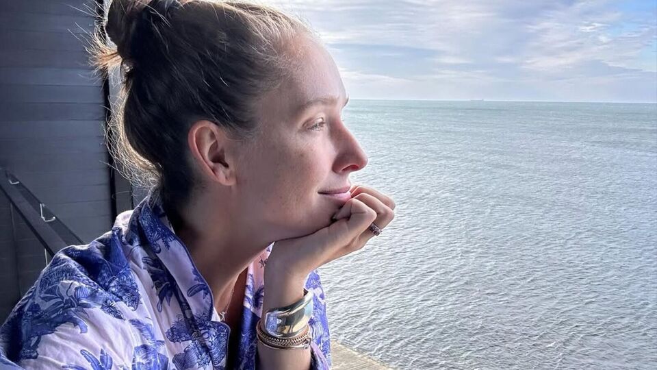 Прежде чем стать ведущей, Осадчая работала моделью