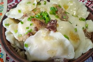 Вареники из такого теста не слипаются