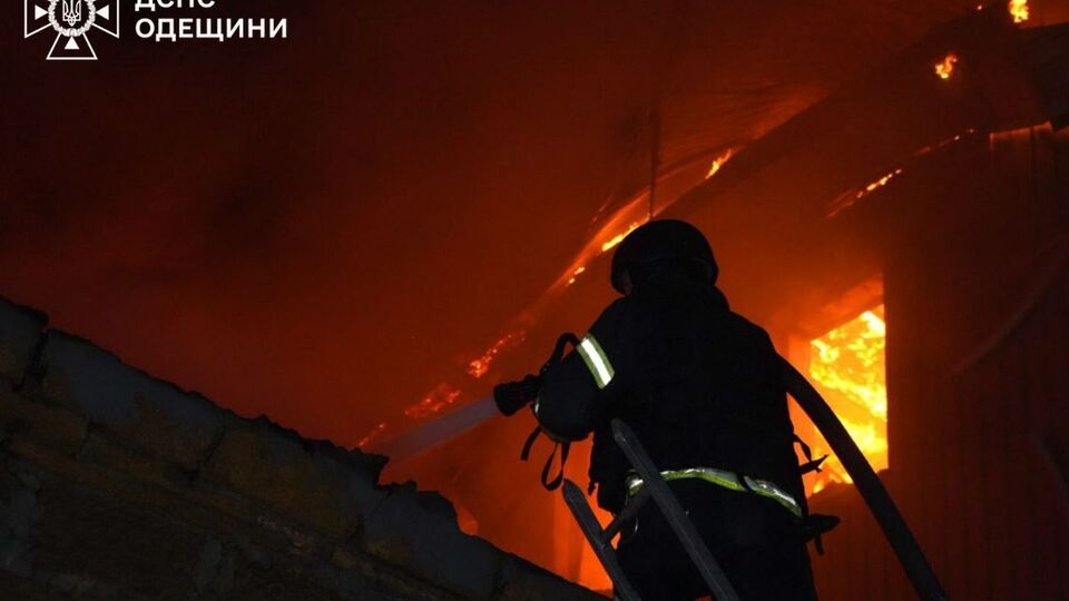 На місці прильотів були пожежі