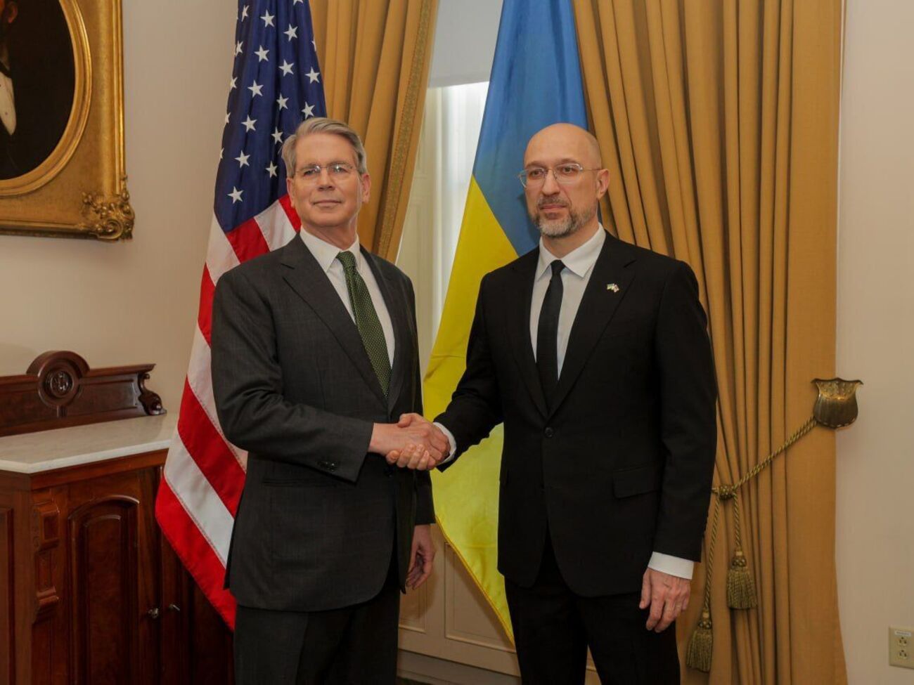 Встречу с Бессентом Шмыгаль назвал важной