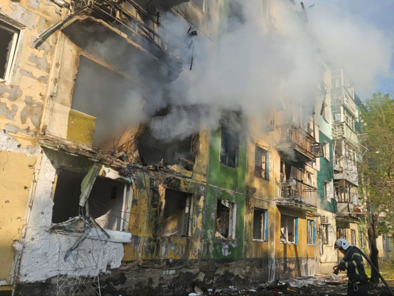 Удар по Павлограду россияне нанесли дронами