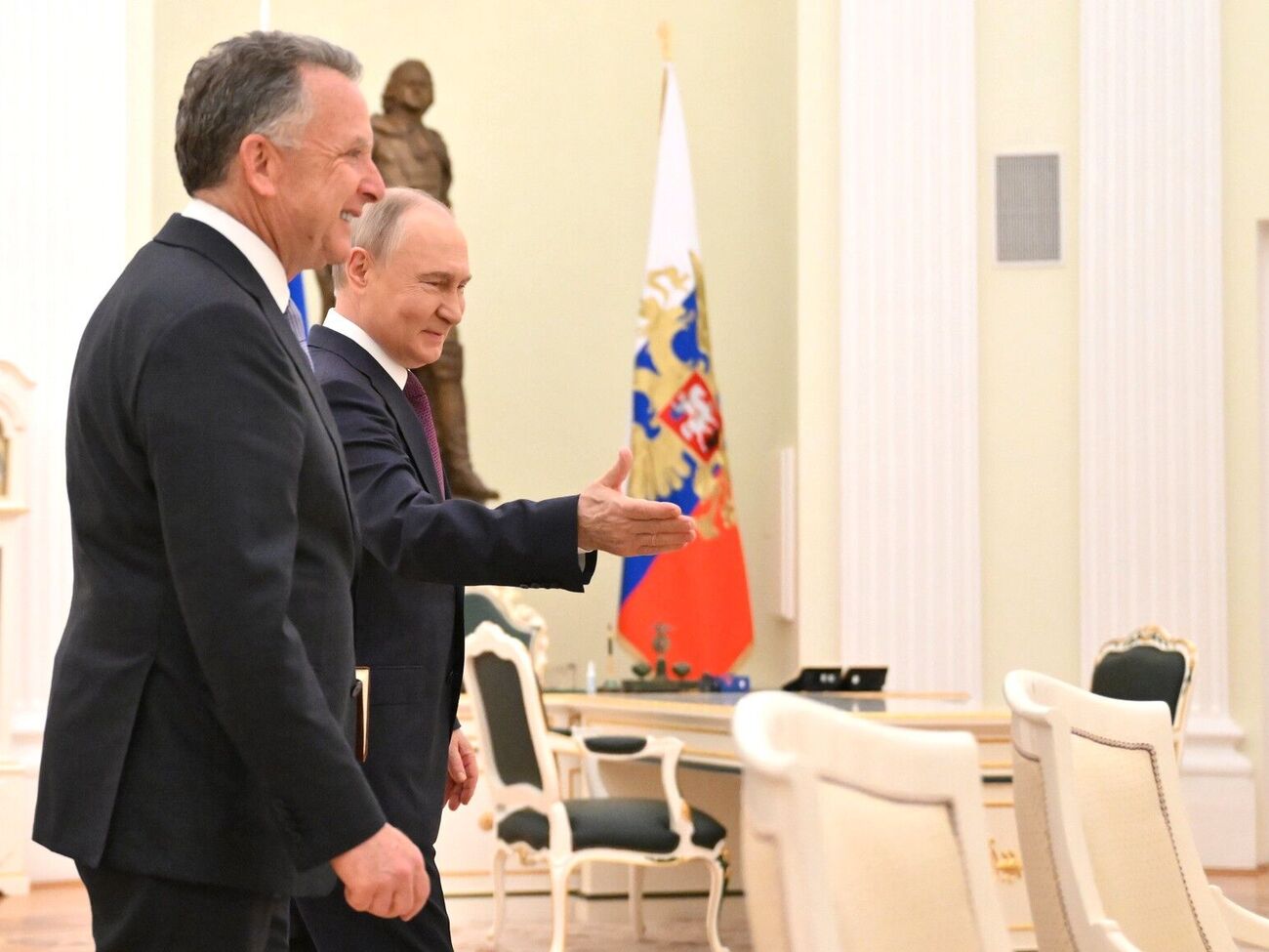 Зустріч Віткоффа й Путіна тривала три години