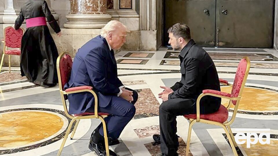 Трамп і Зеленський поговорили перед похороном Франциска