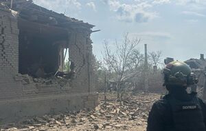 Враг обстрелял город ФАБ-250 из универсального модуля планирования и коррекции