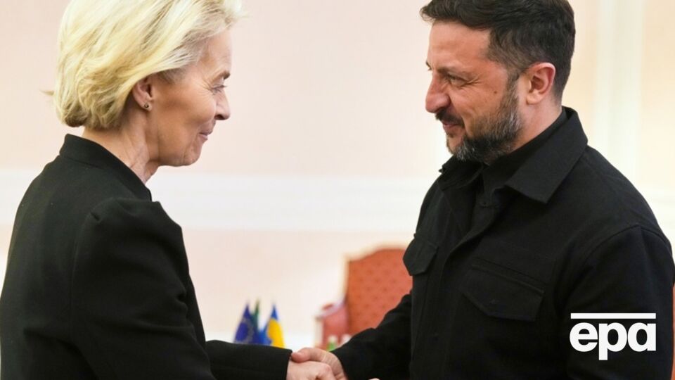 У розмові з фон дер Ляєн Зеленський наголосив на важливості тиску на основні сектори російської економіки для досягнення миру в Україні