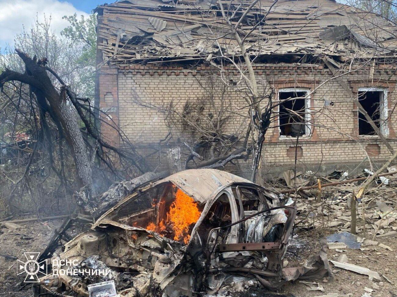 Россияне сбросили на Константиновку бомбы ФАБ-250