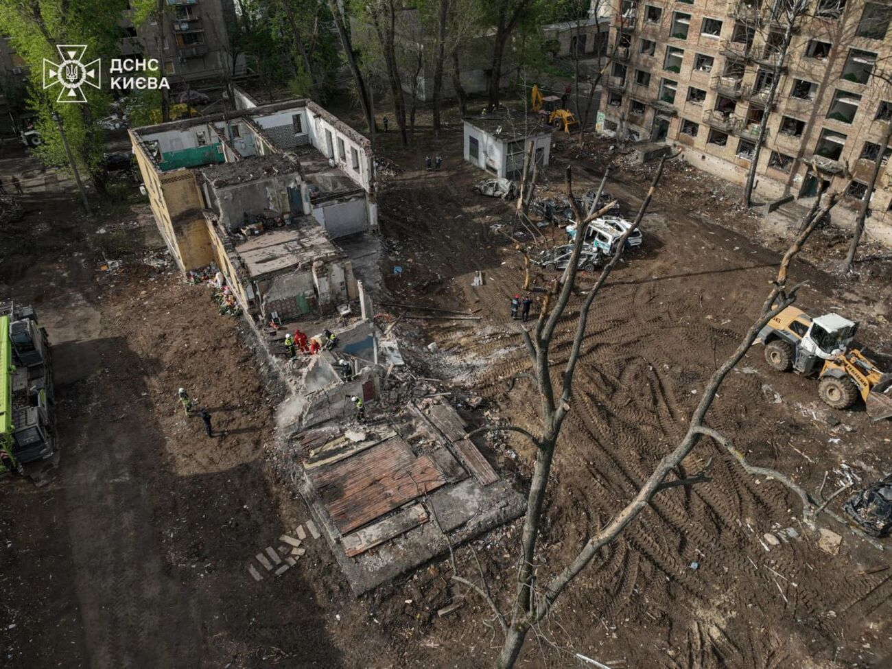 В целом российская атака унесла жизни 13 человек в столице