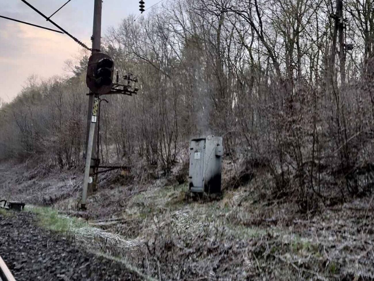 Жителей Тернопольской области и Запорожья задержали во Львове во время поджога релейного шкафа