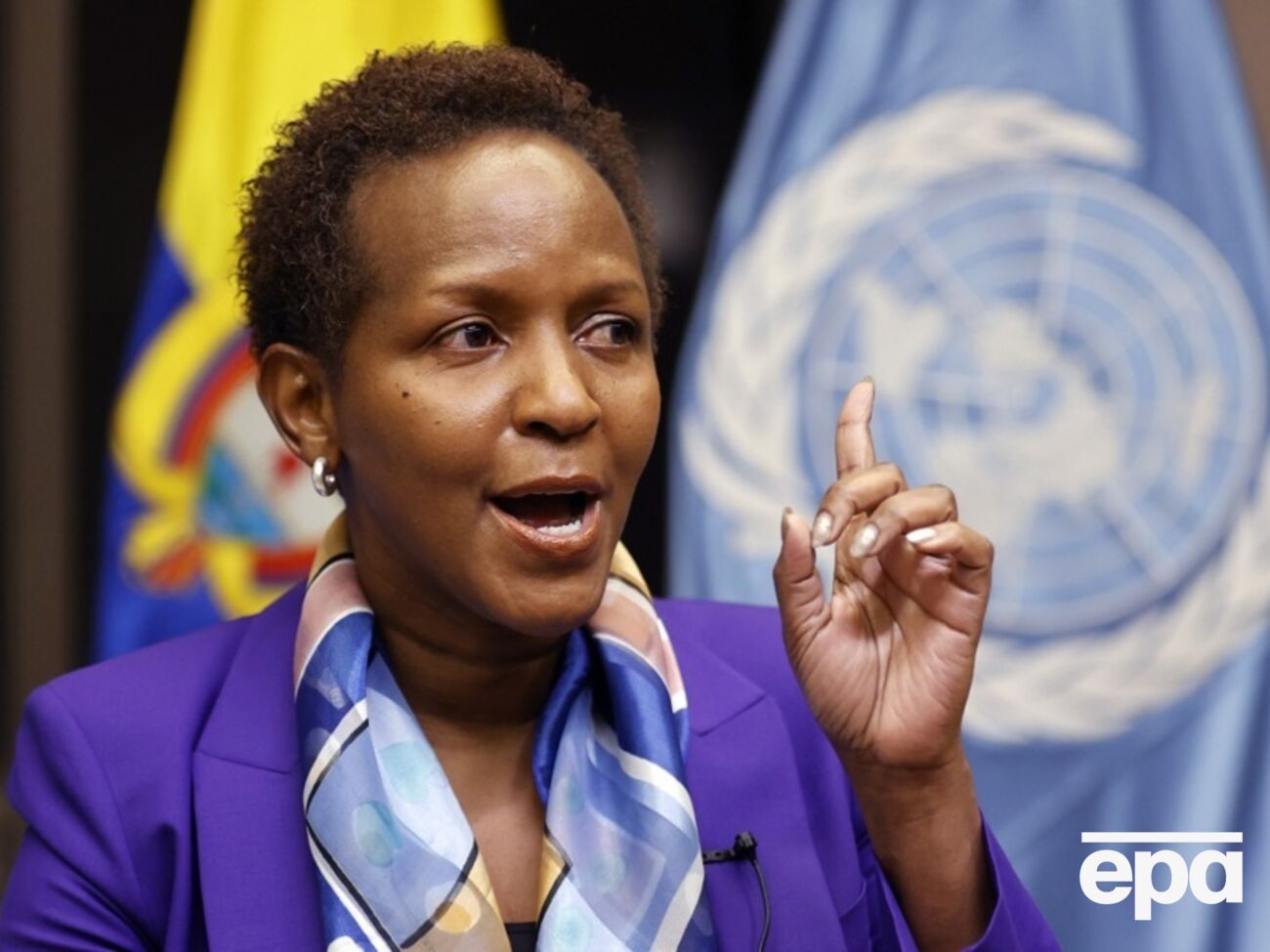 Мсуйя отметила, что в 2024 году погибло на 100 гуманитарных сотрудников больше, чем годом ранее