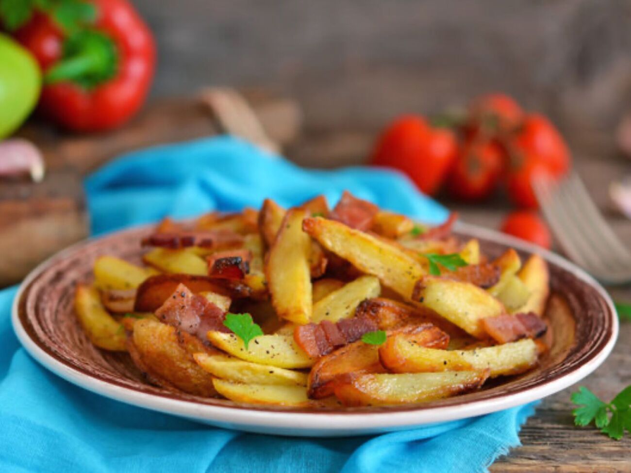 Жареный картофель в Австрии подают как к простым, так и к изысканным блюдам