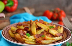 Смажену картоплю в Австрії подають як до буденних, так і до вишуканих страв