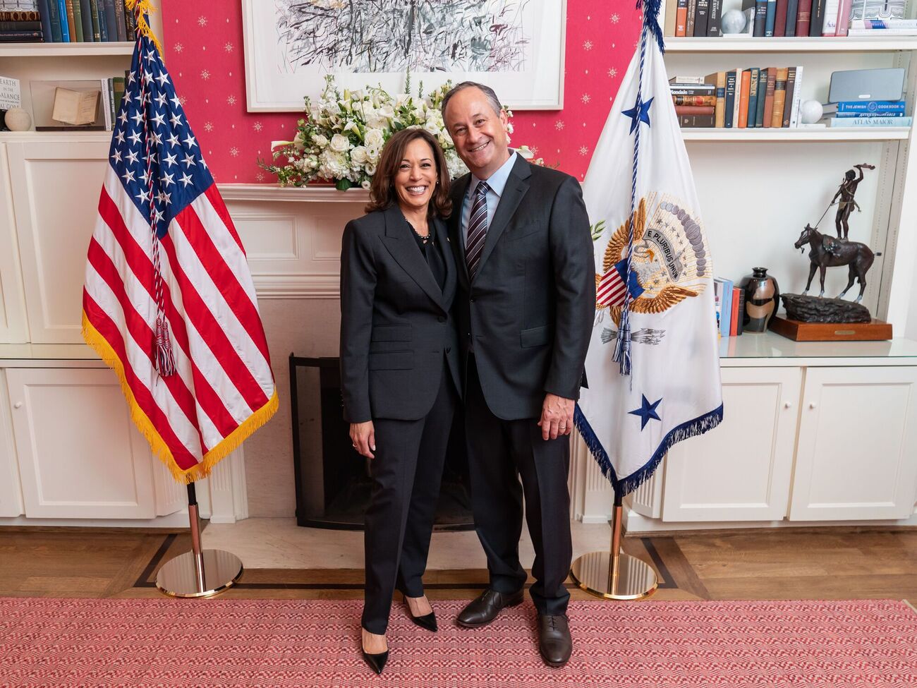 Емгофф і Гарріс одружені з 2014 року