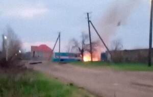 ГУР МО показал взрыв автомобиля оккупантов