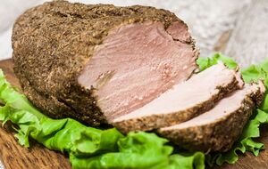 Для страви вам знадобиться 2 кг свинячого ошийка