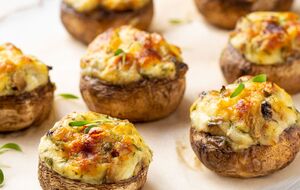 Для рецепта вам понадобится 10 грибов