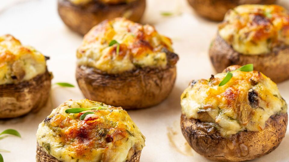 Для рецепта вам понадобится 10 грибов