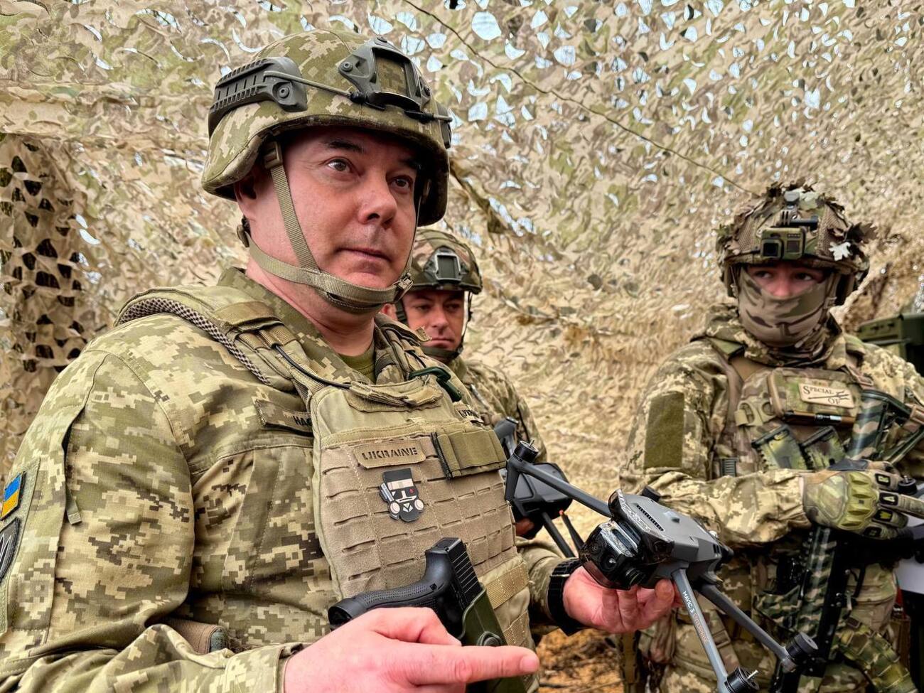 Наєв: Працюю на напрямках, де ворог намагається прорватися