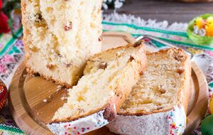 Паска за цим рецептом має багатий смак