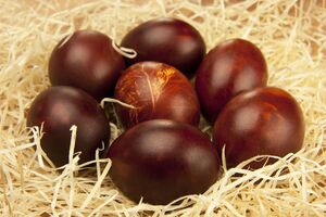 За бажання можна зробити крашанки з малюнком