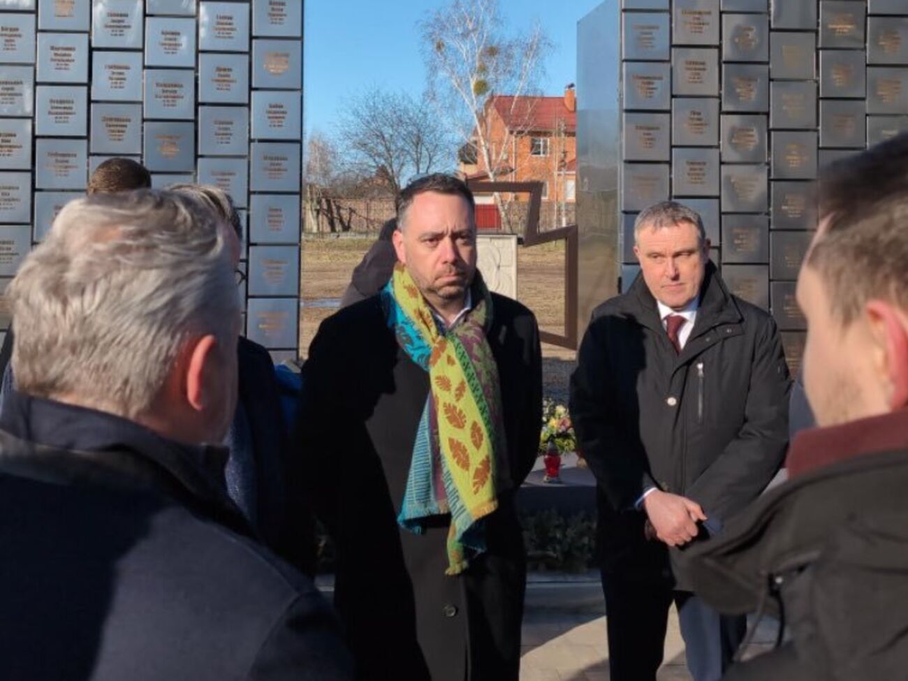 Бельгийская делегация утром ездила в Бучу