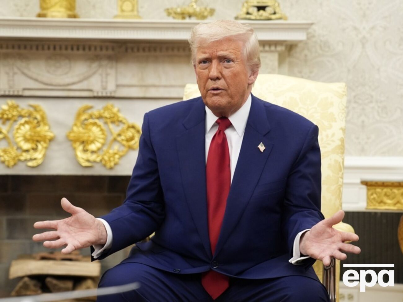 ЗМІ пише, що капітал Трампа (на фото) за тиждень зменшився із $4,7 млрд до $4,2 млрд через падіння ринків