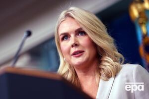 Лівітт (на фото) повідомила, що Китай "робить помилку", бо відмовляється вести переговори із Трампом щодо мит