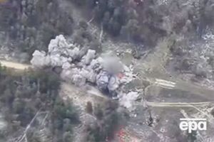 ЗСУ показали знищення штабу російських окупантів