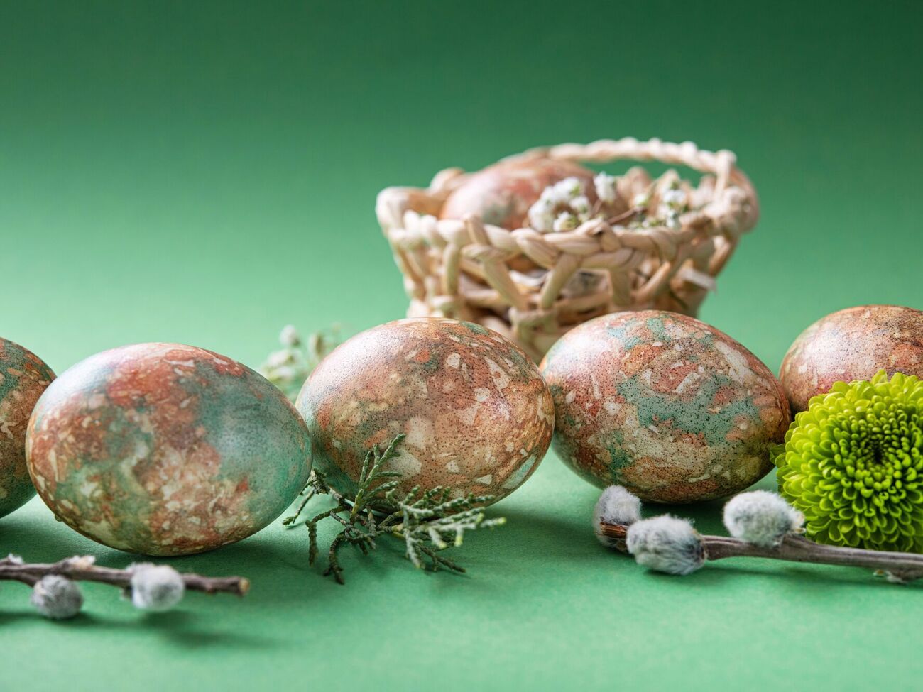 Крашанки матимуть мармуровий візерунок