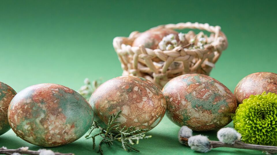 Крашанки матимуть мармуровий візерунок