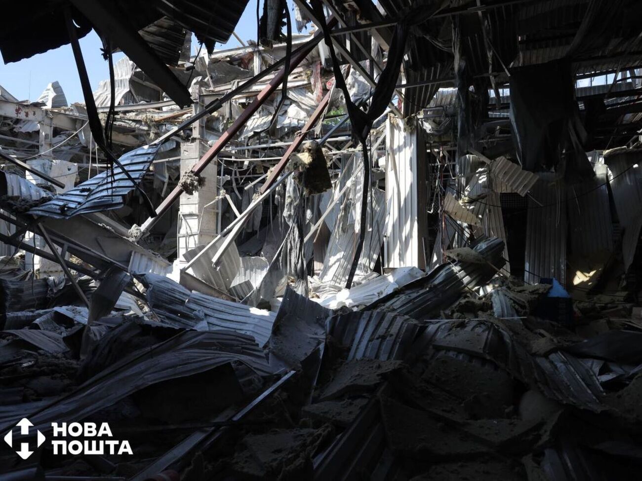 Shahed зруйнував частину одного з вантажних відділень, але не здетонував, уточнили в компанії