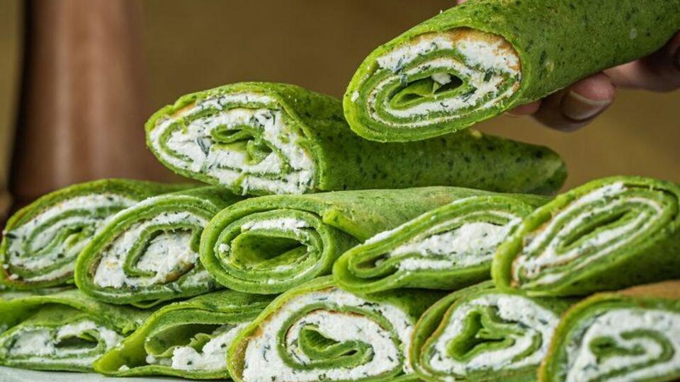 Млинці посмажте на розігрітій сковороді