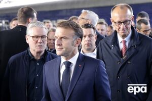 Макрон у Києві разом із Мерцом, Стармером і Туском