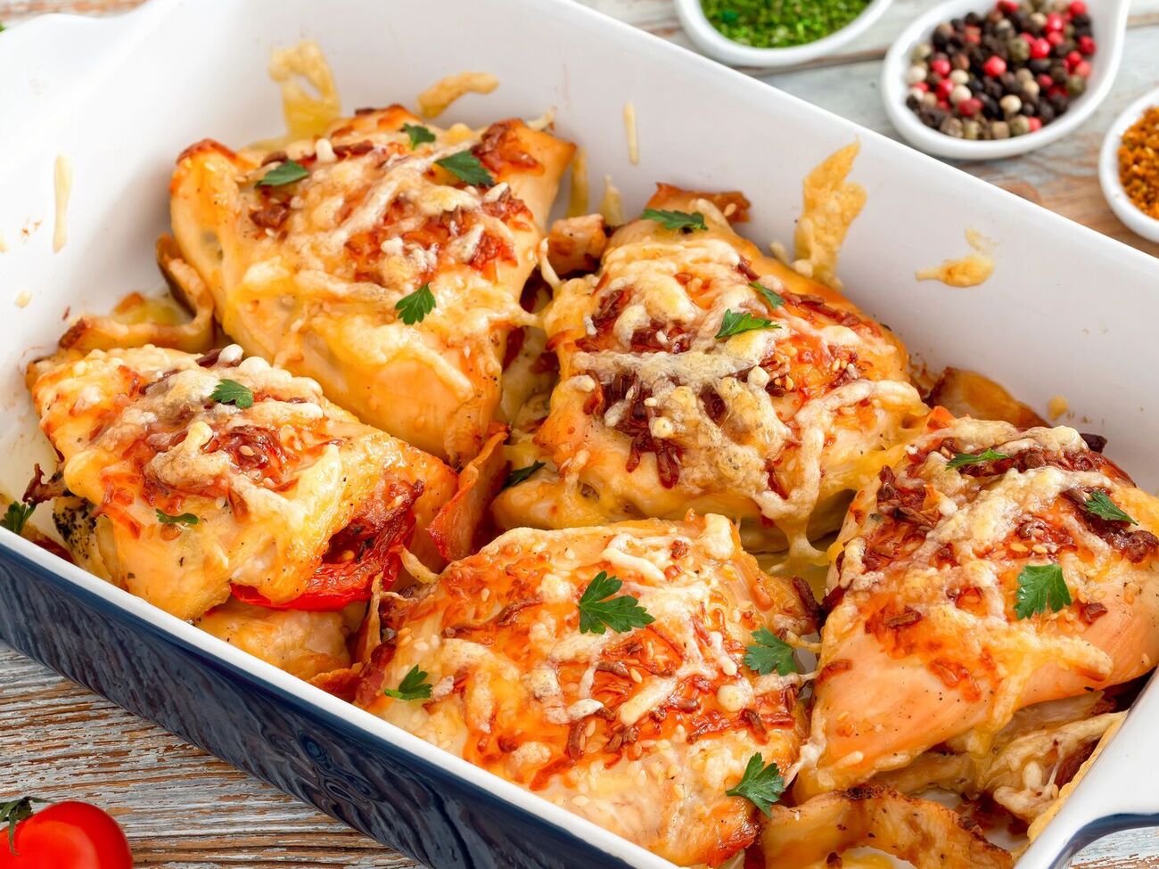 Для блюда вам понадобится 120 г твердого сыра