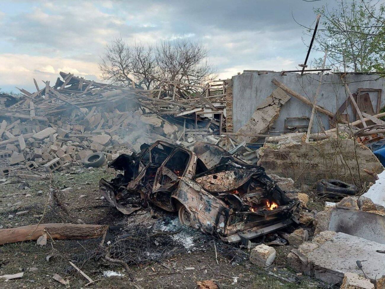 Оккупанты применили КАБ против Великомихайловской общины