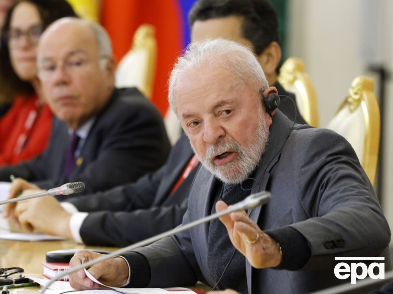 Лула да Сілва також запевнив, що позиція Бразилії щодо війни залишається незмінною – країна за мир