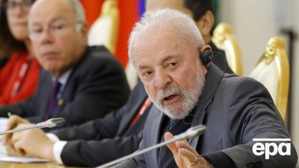 Лула да Сілва також запевнив, що позиція Бразилії щодо війни залишається незмінною – країна за мир