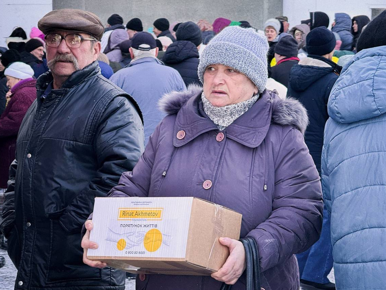 Делимся продуктами с другими, сказала переселенка из Прелестного Ольга Алексеевна